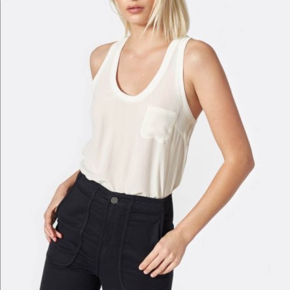 Joie Alicia Racer-Back Tank in Raspberry